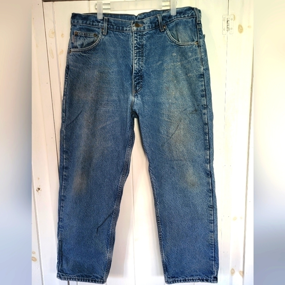 Carhartt Heavy-duty Flannel Lined Jeans
